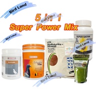 5in1 Super Power Mix-Pink Mineral Brewer Yeast Saiyan Moringga Pecutrin Powder for Pigeon Healthcare