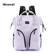 HIMAWARI กระเป๋าเป้สะพายหลัง กระเป๋าคุณแม่ กันน้ำ ช่องเก็บเยอะ แขวนรถเข็นได้ – Mommy Diaper Backpack