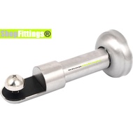 Cubical Leg Cubical Toilet Partition WC Bathroom Partition Stainless Steel Cubicle Leg Support x1pc