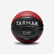 TARMAK FIBA  Approved Size 7 Basketball BT500X Grip - Red/Black