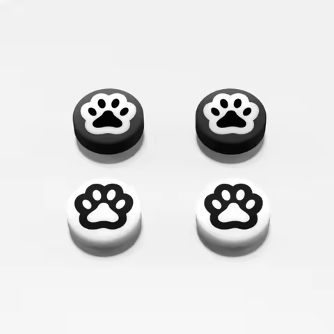 4PCS Colorful Big Joystick Cap Silicone Accessories Game Console Joystick Rocker Non-slip for Odin 2