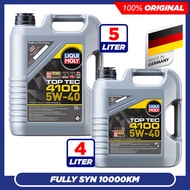 (5L/4L) Liqui Moly TOP TEC 4100 5W40 SN C3 Fully Synthetic Engine Oil (5 Liter/4 Liter) 5W-40