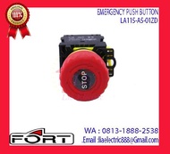 Emergency Push Button FORT / LA115-A5-01ZD / warna Merah