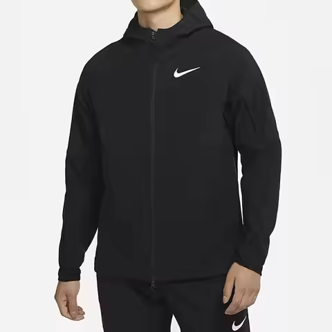 Nike Official Genuine Autumn/Winter New Men's Running Fitness Hooded Jacket DQ6594-010