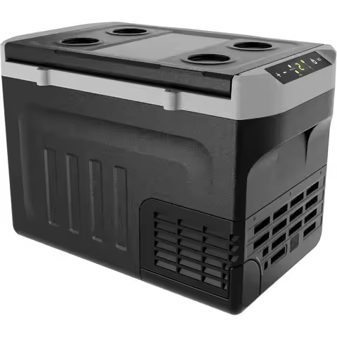 12 Volt Refrigerator 32QT 30L Compressor Electric Cooler with Temperature Control from -4 to 68 Comp
