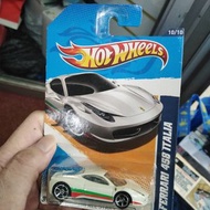 Hotwheels 1/64 FERRARI 458 ITALIA