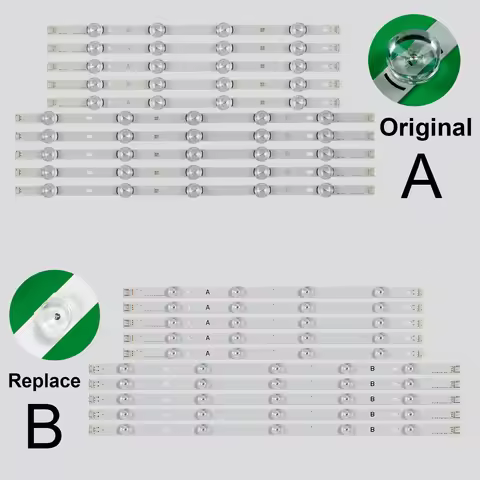 LED Strip For drt3.0 49 49LB5400 49LB5600 49LF580V 49LF6200 49LF6400 49LF6450 49LF6500 49LB6500 49LB