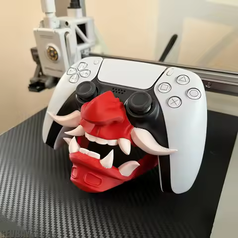Evil Ghost Ghost Face Game Handle Bracket Storage Rack Universal Display Rack Decoration for PS5 PS4
