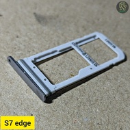 Simtray dual SIM silver Samsung S7 edge G935 original removed