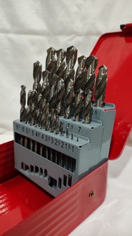Kugel Drill Bit HSS 25 pcs/set - Kugel Mata Bor Besi HSS 25 pcs/set