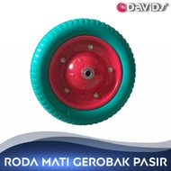 roda gerobak ban sorong pasir mati arco pu model artco warna