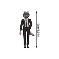 6pcs The Bad Guys Mr. Wolf Mr. Snake Action Figure Model Toys