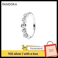 100% S925 Sterling Silver (with box) Pandora Talisman Sterling Silver Lab-Grown Diamond Symbols Ring