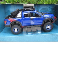 Maisto 1-24  Ford F-150 Raptor Blue 2017 SE Ranger 4x4 Pickup Diecast Car