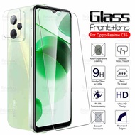Realm C35 Glass Camera Tempered Glass For Oppo Realme C35 Realmy C 35 On RealmeC35 Screen Protector 