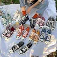 2024Women's Trendy Shoes Women's Sneakers Student Canvas Shoes High-top White Shoes1970s Yuan Yi Kor