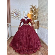 BRIDAL DRESS MODEL 4 (LOTS OF RING 8)