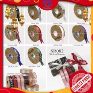 Ribbon Satin/Riben Gift Box/Riben Murah/Ribbon MISS YOU /Riben Cantik/Ribbon Bouquet/Riben Hantaran/