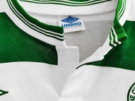 87/88 Celtic Home Retro Football Jersey Soccer Shirt S-XXL เสื้อบอล เกรด player เสื้อบราซิล เสื้อทีม