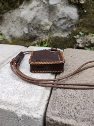 VAGARY Leather Sleeve Case Xros 3 Nano Lanyard Premium