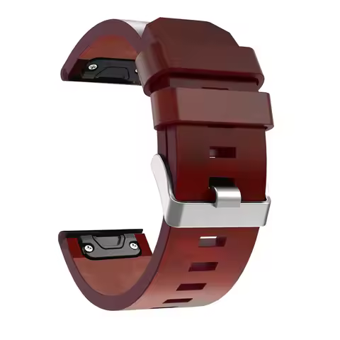 26mm Genuine Leather Watch band For Garmin Fenix 7X 6X 5X Watchstrap Easyfit Quick Release for Fenix