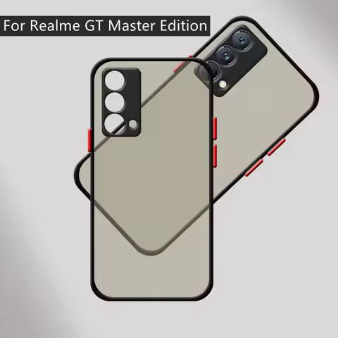 For Cover OPPO Realme GT Master Edition Case For Realme GT Master Capas Back Translucent Matte Cover