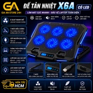 Cooler X6A 6-Fan Heatsink (6*7cm Fans), With LCD Control 6 Powerful Wind Levels Gaming Standard Desi