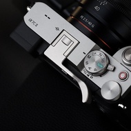 Haoge Metal Hot Shoe Thumb Up Rest Hand Grip for Sony A7CII,a7CR,Camera Accessories Silver THB-S7CR-
