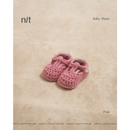 Baby Shoes Baby Shoes Baby Knitted Shoes Newborn Baby Shoes (Pink)