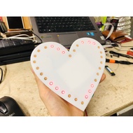 32 LED pink heart light