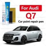 Car Paint Repair Pen For 2005-2025 Audi Q7 Paint Scratch Repair Accessories 4PCS White LS9R LY9C Blu