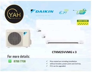 Daikin iSmileEco Inverter System 3 (5 ticks / R32) AIRCON WITH INSTALLATION