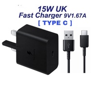 SAMSUNG M14 A05S A03S A04S A10 A11 A13 A14 A15 A23 A32 A51 S8 Type C QC3.0 15W Fast Charging Charger