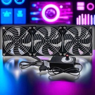 CIXIKEJI Cooling Fan Chassis Cabinet 2700RPM 100-240V EU with Knob - CX12025B12H