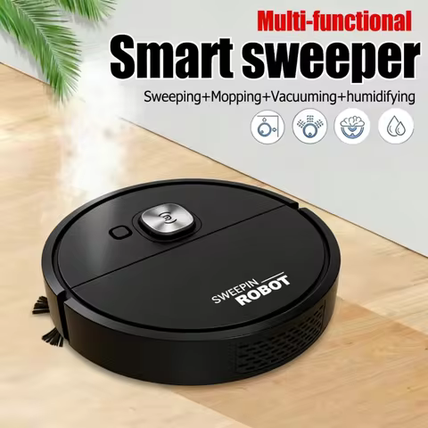 Mini Vacuum Cleaner 3-in-1 Robot Vacuum Cleaner Intelligent Sweeping Robot Household Dust Sweeping M