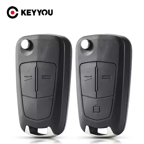 KEYYOU 2/3BNT Remote Key Case Shell For Vauxhall Opel Corsa Astra Vectra Signum H Vectra Car Key Cov