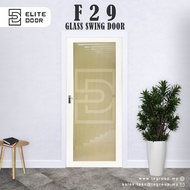 ELITEDOOR Aluminium Frame Glass Door F29