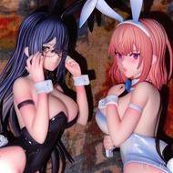 Bunny Girl Black Rabbit Kwai White Rabbit Shimobu Anime Two-Dimensional Beautiful Girl Model Toy