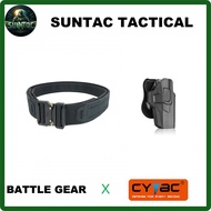 BATTLE GEAR & CYTAC ชุดเข็มขัด(เข็มขัด+ซองพกนอกG19)