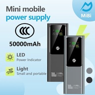 Original 50000mAh power bank high-power bidirectional fast charging notebook power bank energy colum