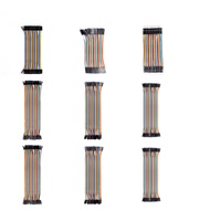40P Color Dupont Cable Female to Female Male to Female Male to Male Head 40 Pieces in a Row 10// 21/