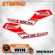 HONDA STICKER STRIPING WIN 100HONDA CODE 02