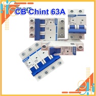 2-Phase 63A Chint Safety Circuit Breaker - MCB NXB-63 CB Chint 2P 63A