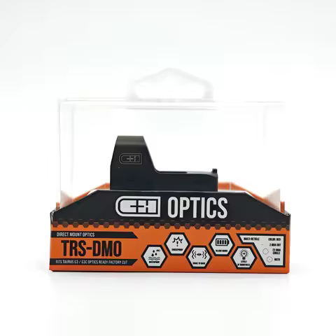 Original C&H TRS-DMO Direct Mount Optic for Taurus Optics Ready (G3) Multi-Reticle Reflex Compact Re