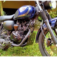 MESIN Kawasaki W175 Skidplate, Kawasaki W175 Engine Protector