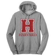 Men's Faded Harvard University Logo Hoodie