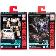 Transformers Studio Series Deluxe 108 Wheeljack 107 Scorponok