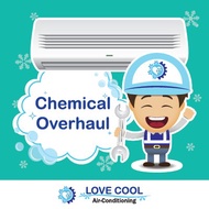 Professional Aircon Servicing Chemical Overhaul