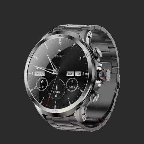 5G/4G GPS Smart Watch 1.95 inch 720*720 AMOLED Screen 8GB+128GB RAM 900W Camera WIFI Google APPS Dow