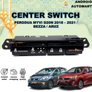 ORIGINAL PERODUA MYVI 2018-2021 / BEZZA / ARUZ Emergency Center Switch Suis Lampu Hazard Kecemasan D